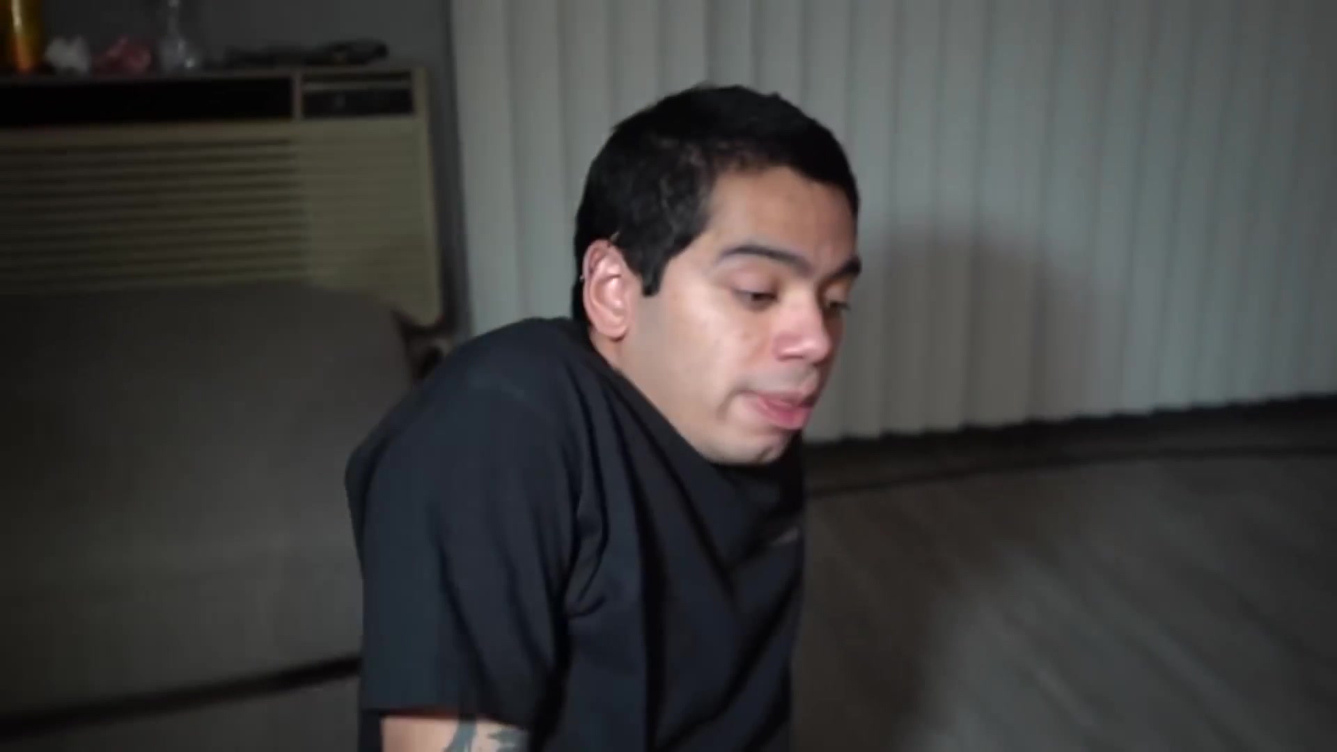 Woman: Na na na! Na na na! Almost won! Man: What the...!