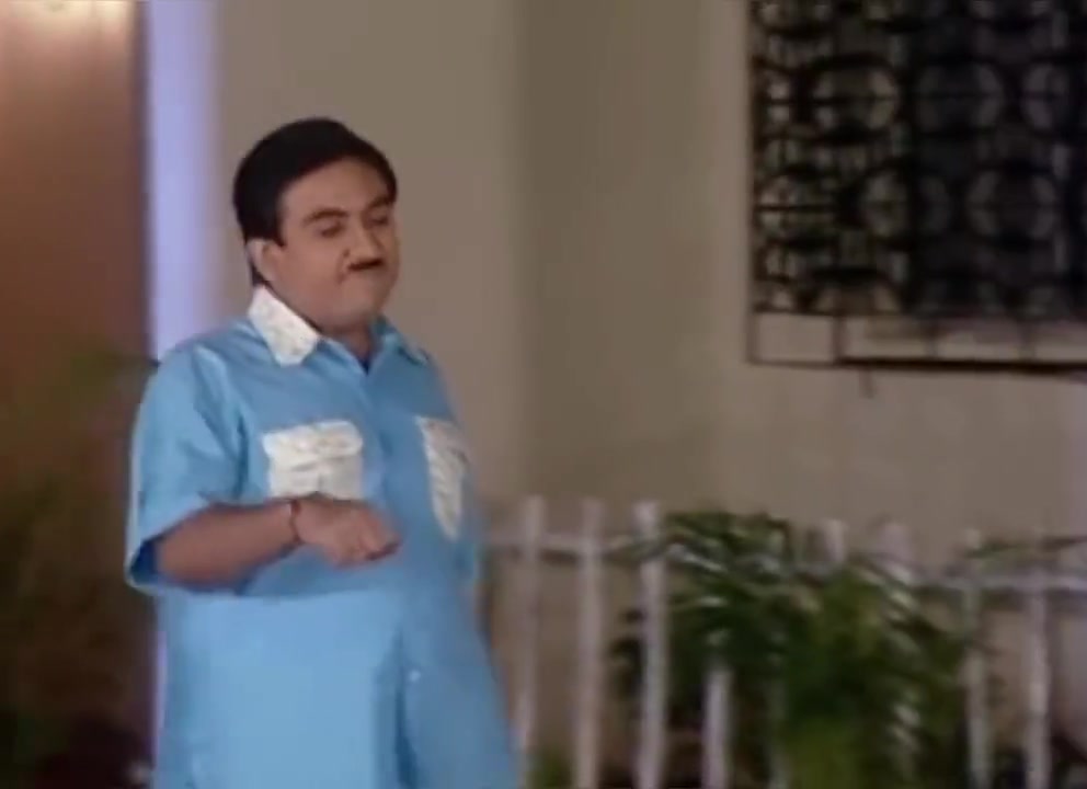 Jethalal dancing with joy