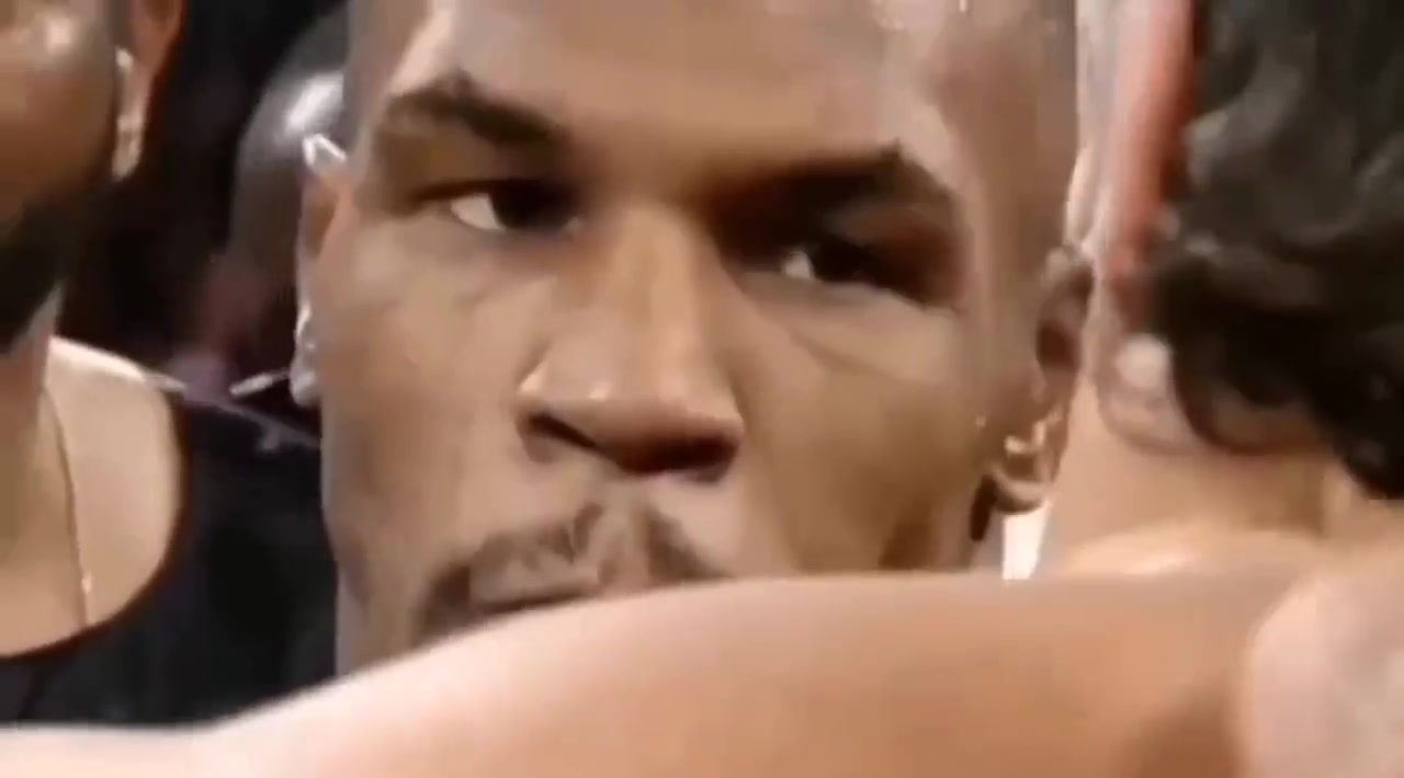 Mike Tyson Intense Stare Down