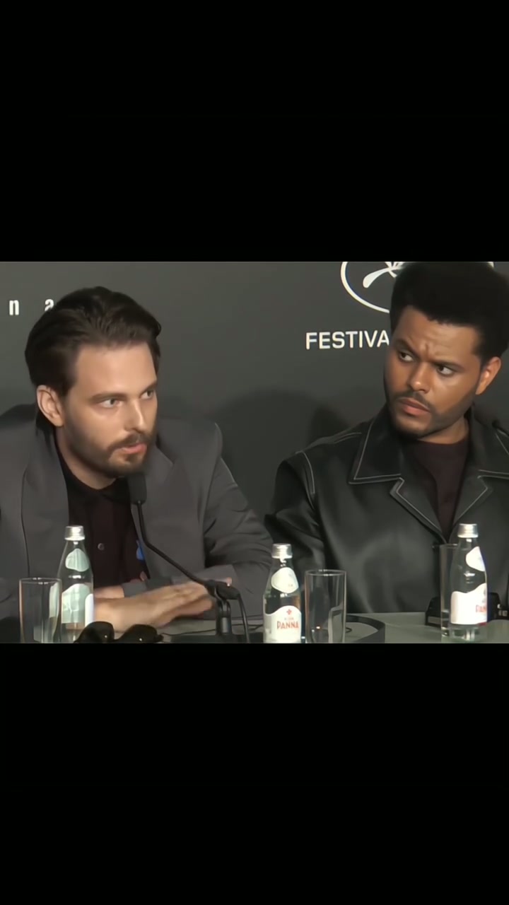Sam Levinson and The Weeknd Cannes Press Conference
