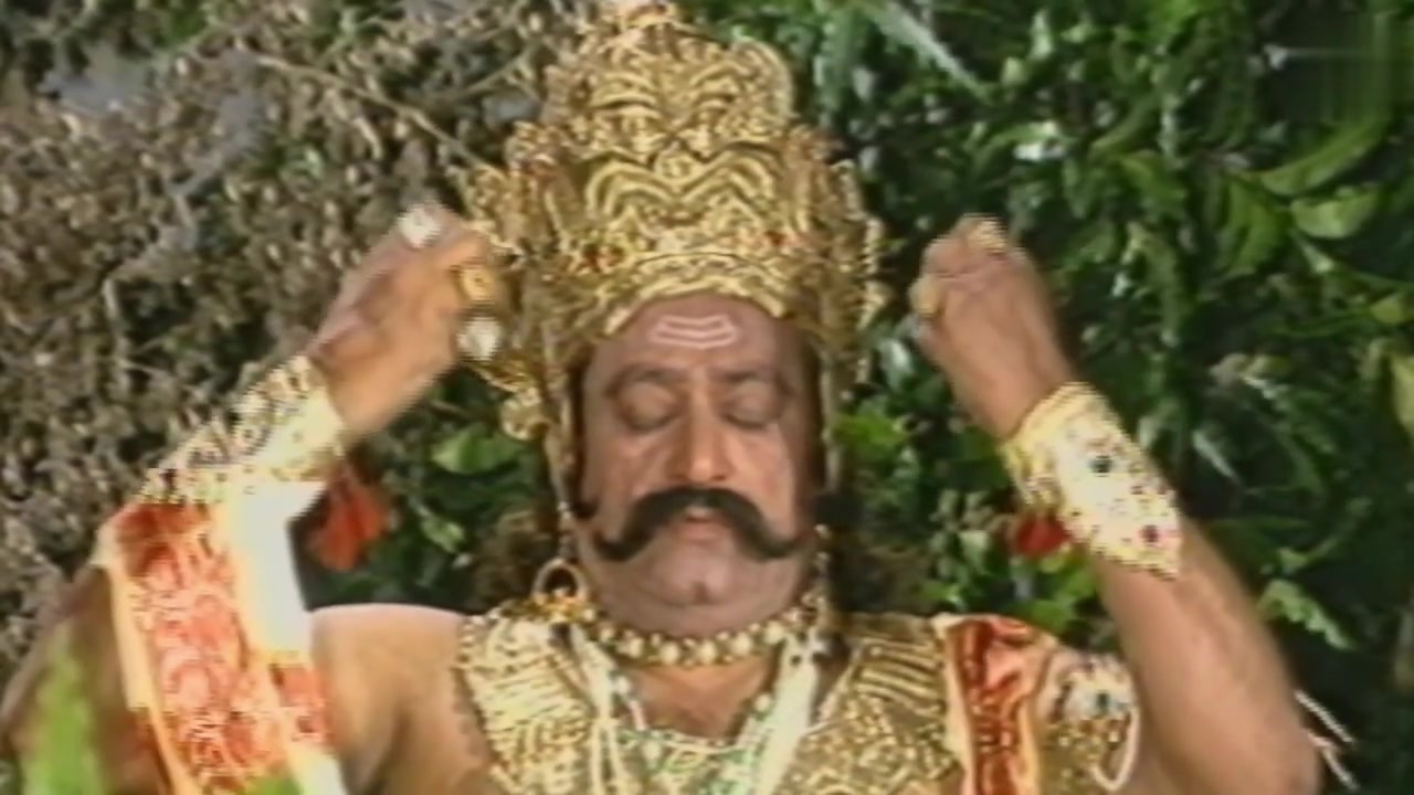 Ravana transforming from King to Sage