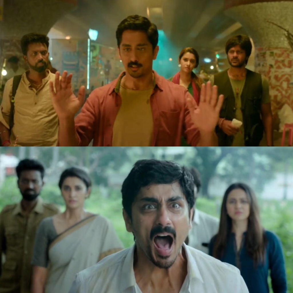 Siddharth's calmness vs intense outburst