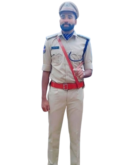 Mohammed Siraj as a Police Officer