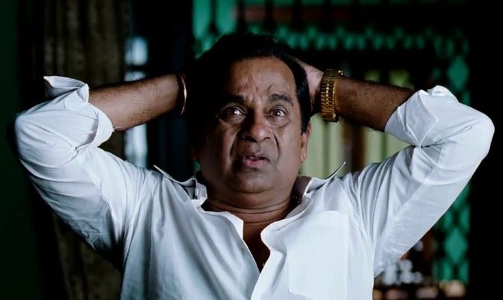 Brahmanandam shocked expression