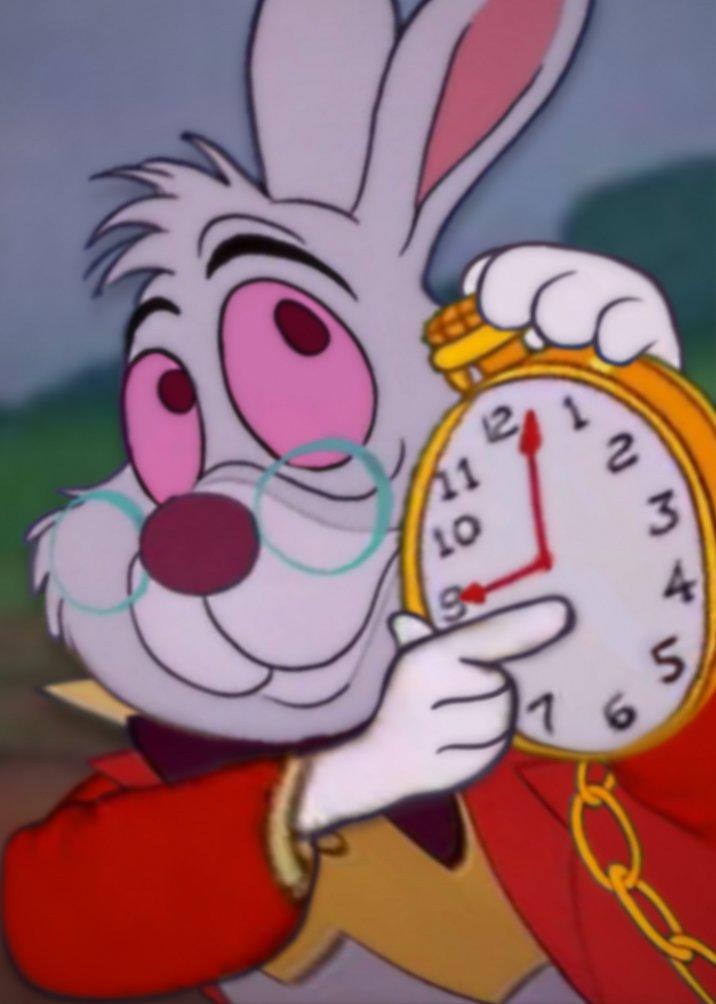 I'm late, I'm late!