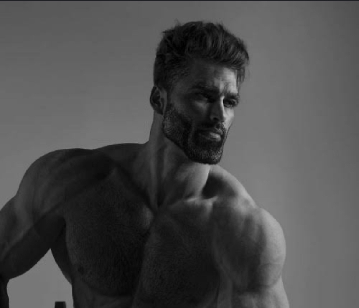 GigaChad Sigma Male Stare