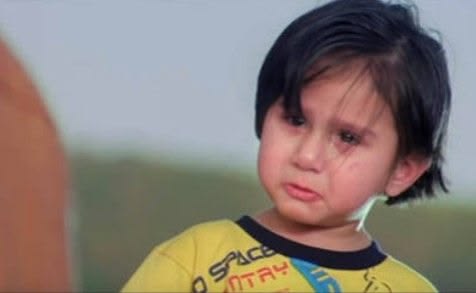 Crying Child from Dhamaal