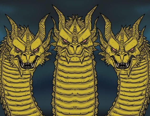 King Ghidorah Meme Template